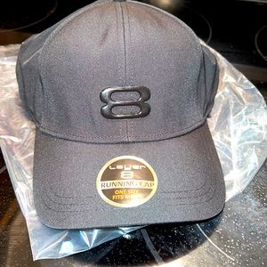 Layer 8 Black Running Cap